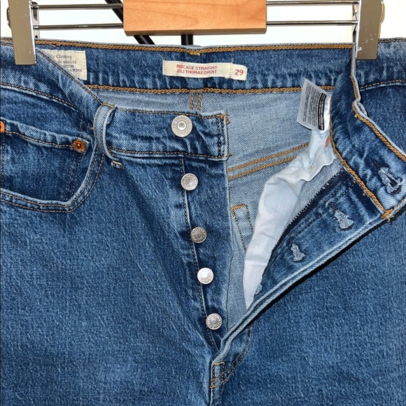 Classic Blue Denim Jeans - Picture 3 of 6